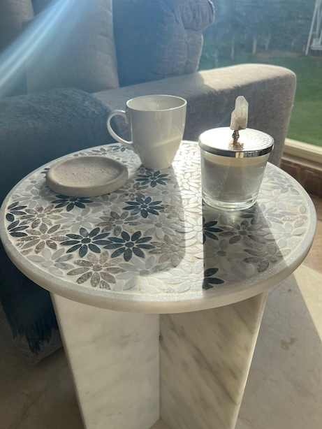 In Full Bloom Side Table