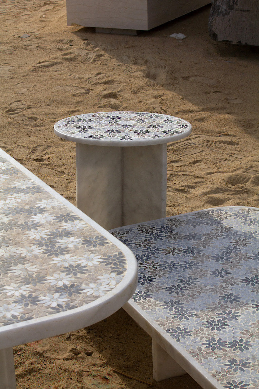 In Full Bloom Side Table