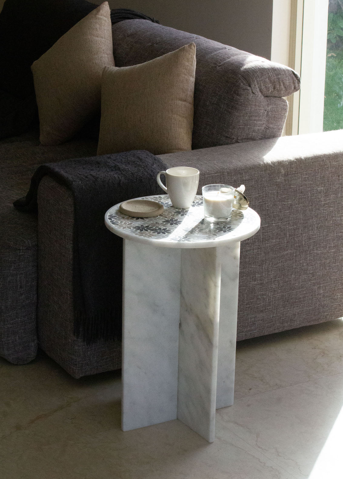 In Full Bloom Side Table