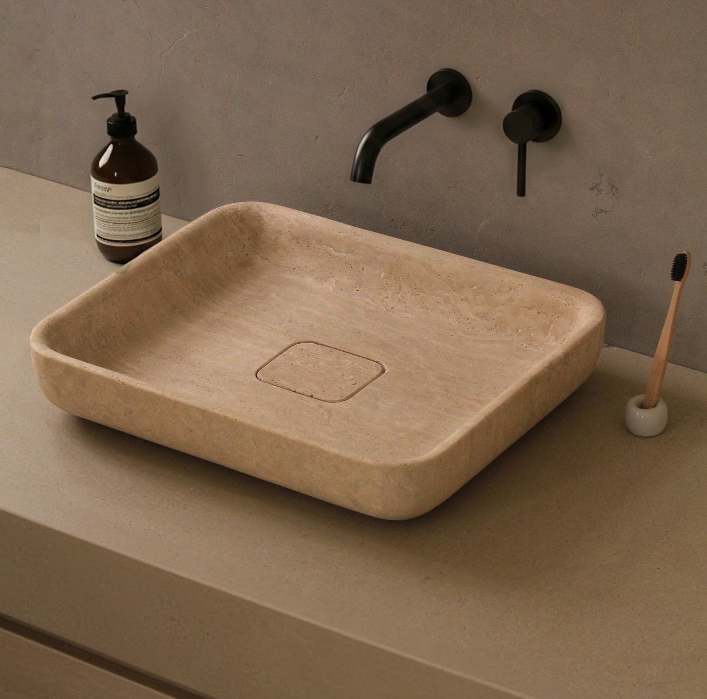 Forma Sink in Nero Marquina